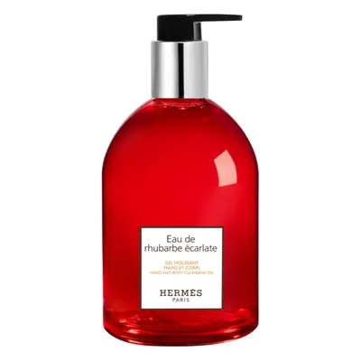 HERMÈS Le Bain Eau de rhubarbe écarlate tisztító gél kézre és testre unisex 300 ml