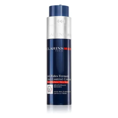 Clarins Men Line-Control Cream ránctalanító krém száraz bőrre 50 ml