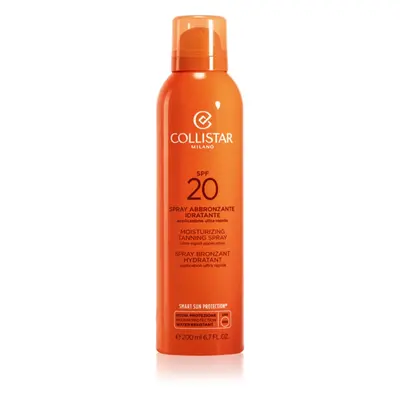 Collistar Special Perfect Tan Moisturizing Tanning Spray napozó spray SPF 20 200 ml