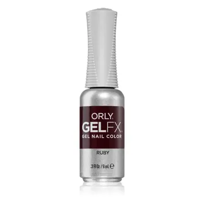 Orly Gelfx Gel gél körömlakk UV / LED-es lámpákhoz árnyalat Ruby 9 ml