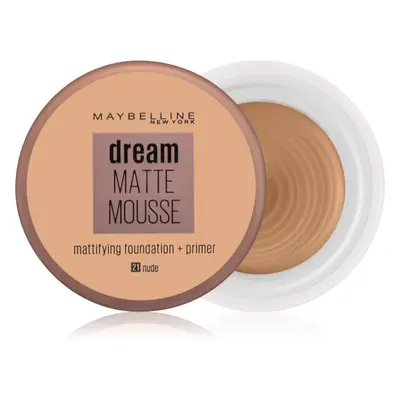 Maybelline Dream Matte Mousse mattító alapozó árnyalat 21 Nude 18 ml