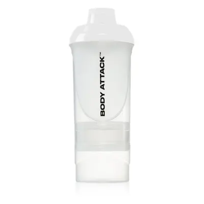 Body Attack ShakeOne sportshaker szín White 600 ml