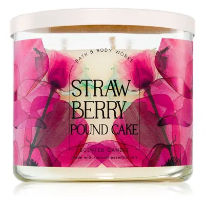 Bath & Body Works Strawberry Pound Cake illatgyertya 411 g