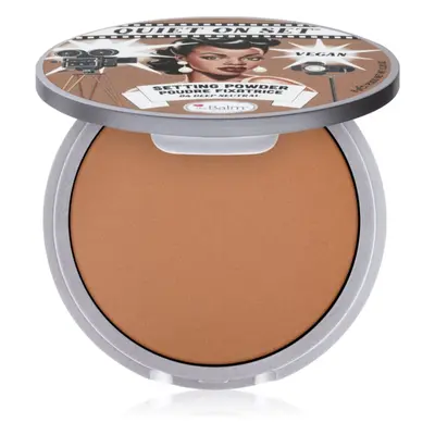 theBalm Quiet on Set mattító púder árnyalat 04 Deep Neutral 8 g