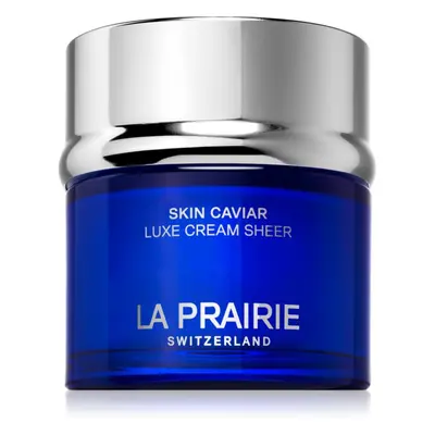 La Prairie Skin Caviar Luxe Cream Sheer luxus feszesítő krém tápláló hatással 100 ml