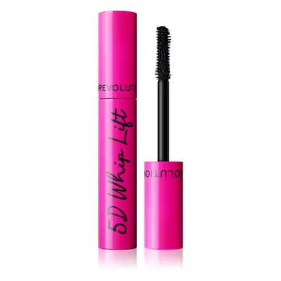 Makeup Revolution 5D Lash Whip Lift legyező hatású szempillaspirál a hosszú és dús pillákért árn