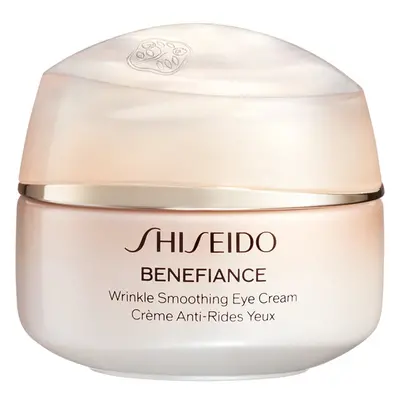 Shiseido Benefiance Wrinkle Smoothing Eye Cream tápláló szemkörnyéki krém a ráncok ellen 15 ml