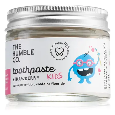 The Humble Co. Natural Toothpaste Kids természetes fogkrém gyermekeknek eper ízzel 50 ml