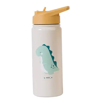 Saro Baby Thermos Bottle with Straw termosz szívószállal Sand 500 ml