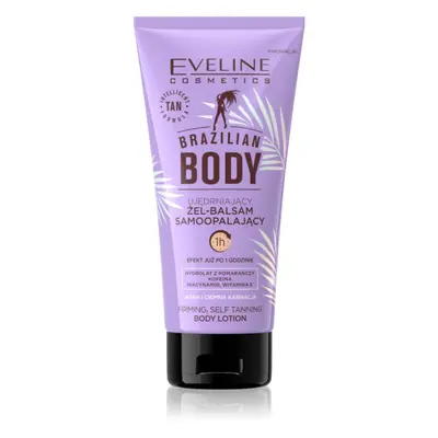 Eveline Cosmetics Brazilian Body önbarnító zselé feszesítő hatással 150 ml