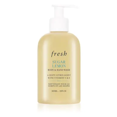 fresh Sugar Lemon Body & Hand Wash tusfürdő gél 300 ml