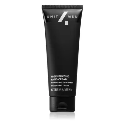 Unit4Men Regenerating hand cream regeneráló kézkrém Citrus and Musk 75 ml