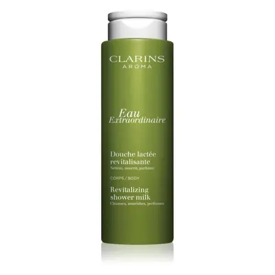 Clarins Eau Extraordinaire Revitalizing Shower Milk fürdőtej bőrszárazság ellen 200 ml