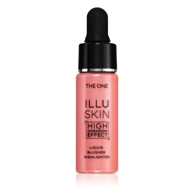 Oriflame The One IlluSkin élénkítő arcpirosító 2 az 1-ben árnyalat Soft Pink 15 ml