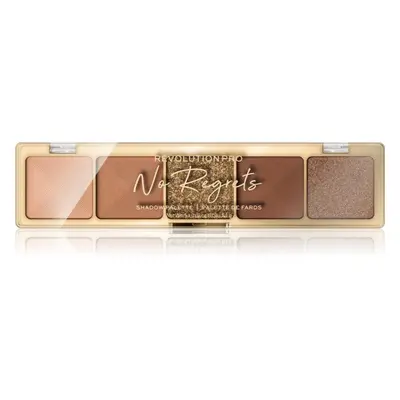 Revolution PRO Glam szemhéjfesték paletta árnyalat No Regrets Soft Nude 5,5 g