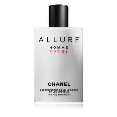 Chanel Allure Homme Sport tusfürdő gél uraknak 200 ml