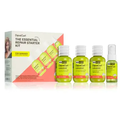 DevaCurl The Essential Repair Starter Kit utazási készlet(a károsult hajra)