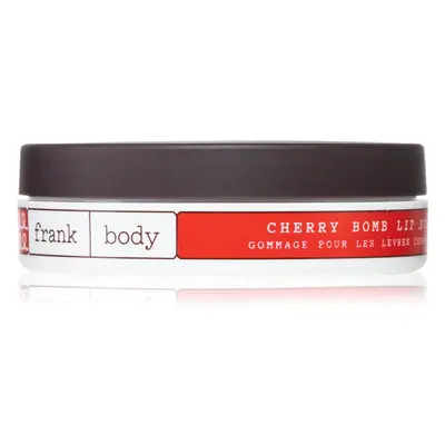 Frank Body Lip Care Cherry Bomb cukros peeling az ajkakra 15 ml