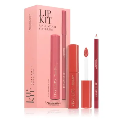 Pierre René Professional Lip Kit ajándékszett az ajkakra 04 Warm Nude Fusion 2 db