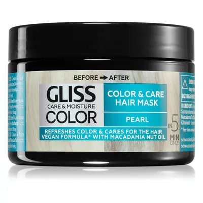 Schwarzkopf Gliss Color színező pakolás árnyalat Pearl 150 ml