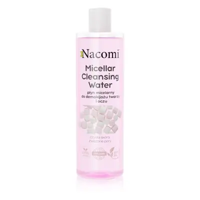 Nacomi Micellar Cleansing Water micellás víz hidratálja a bőrt és minimalizálja a pórusokat 400 