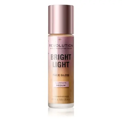 Makeup Revolution Bright Light világosító tonizáló fluid árnyalat Illuminate Medium 23 ml