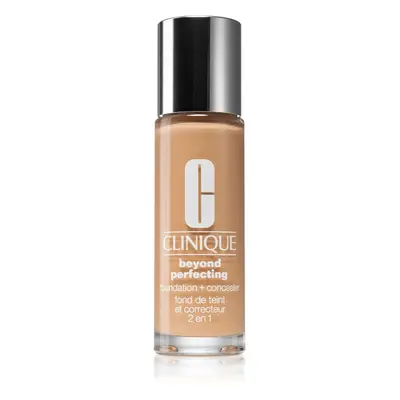 Clinique Beyond Perfecting™ Foundation + Concealer alapozó és korrektor 2 az 1-ben árnyalat 02 A