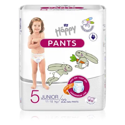 Bella Baby Happy Pants Size 5 Junior eldobható nadrágpelenkák 11-18 kg 22 db