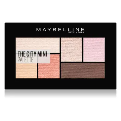 Maybelline The City Mini Palette szemhéjfesték paletta árnyalat 430 Downtown Sunrise 6 g