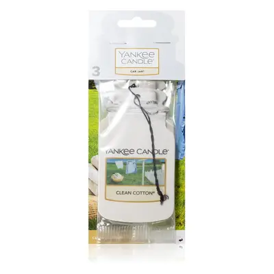 Yankee Candle Clean Cotton illatosító ajtó vállfa 3 db