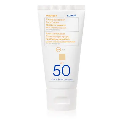 Korres Yoghurt hidratáló tonizáló krém SPF 50 50 ml