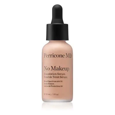 Perricone MD No Makeup Foundation Serum könnyű alapozó természetes hatásért árnyalat Nude 30 ml