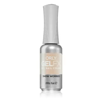 Orly Gelfx Gel gél körömlakk UV / LED-es lámpákhoz árnyalat Snow Worries 9 ml