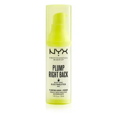 NYX Professional Makeup Plump Right Back Plump Serum And Primer tartós make-up bázis 30 ml