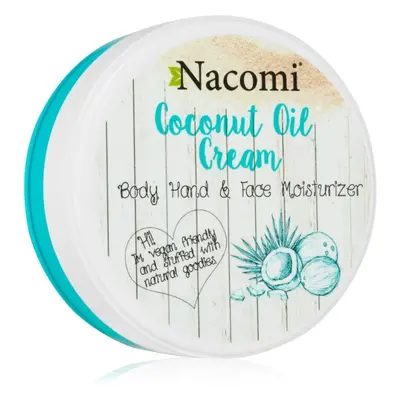 Nacomi Coconut Oil hidratáló krém arcra, kézre és testre 100 ml