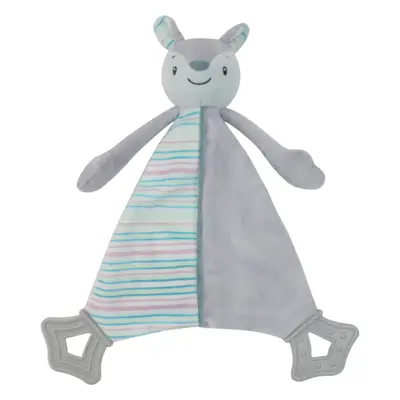 Petite&Mars Cuddle Cloth with Teether alvóka rágókával Squirrel Boby 1 db