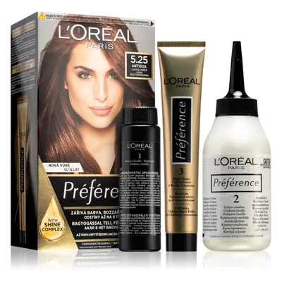 L’Oréal Paris Préférence hajfesték árnyalat 5.25 Icy Brown 1 db