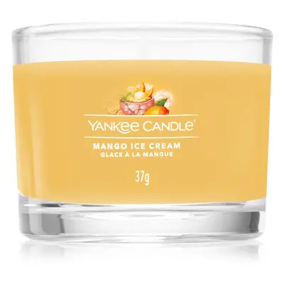 Yankee Candle Mango Ice Cream viaszos gyertya glass 37 g