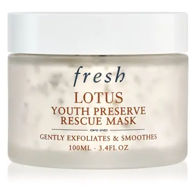 fresh Lotus Youth Preserve Rescue Mask hámlasztó maszk öregedés ellen 100 ml