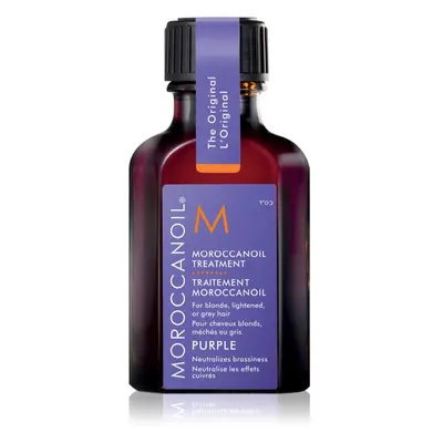 Moroccanoil Treatment Purple tápláló olaj szőke és ősz hajra 25 ml