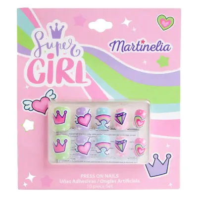 Martinelia Super Girl Nails műköröm gyermekeknek 10 db