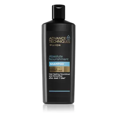 Avon Advance Techniques Absolute Nourishment tápláló sampon marokkói argánolajjal minden hajtípu