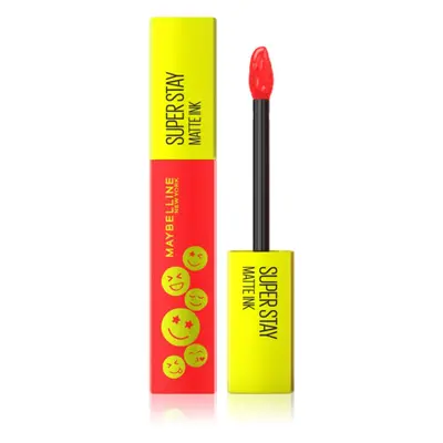 Maybelline SuperStay Matte Ink mattító folyékony rúzs a hosszan tartó hatásért árnyalat 445 Ener