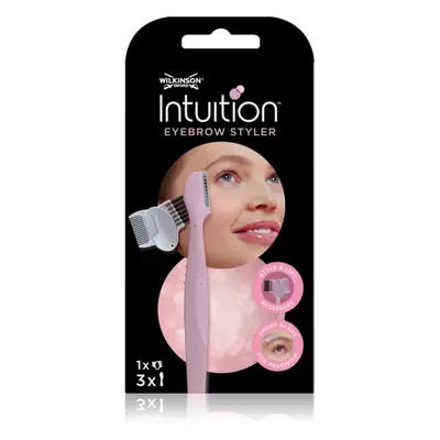 Wilkinson Sword Intuition Eyebrow Styler női borotva szemöldökre 3 db