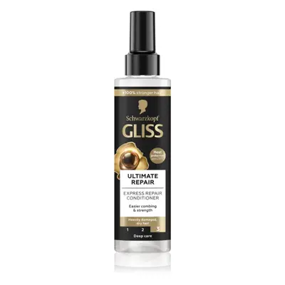 Schwarzkopf Gliss Ultimate Repair leöblítést nem igénylő regeneráló kondicionáló száraz és sérül