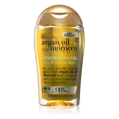 OGX Argan Oil Of Morocco tápláló olaj száraz és rakoncátlan hajra 100 ml