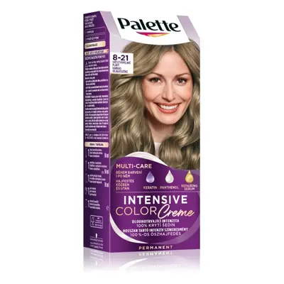 Schwarzkopf Palette Intensive Color Creme tartós hajfesték árnyalat 8-21 Ashy Light Blond 1 db