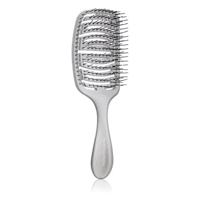 Olivia Garden ESSENTIAL CARE FLEX Medium Hair Bristles hajkefe Ice Grey 1 db