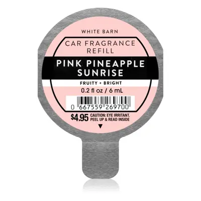 Bath & Body Works Pink Pineapple Sunrise illat autóba utántöltő 6 ml