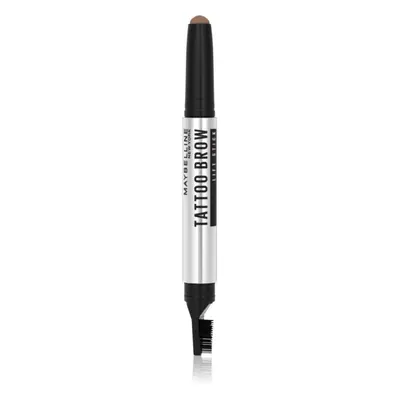 Maybelline Tattoo Brow Lift Stick automatikus szemöldökceruza ecsettel árnyalat 02 Soft Brown 1 